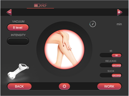 Bodymuse Vacuum+RF+Cavitation+Roller