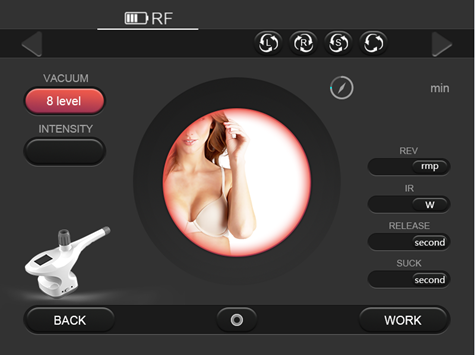 Bodymuse Vacuum+RF+Cavitation+Roller